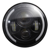 Led Halo Angel Eyes 7 Pulgadas Redondos 200w Ámbar Luces De