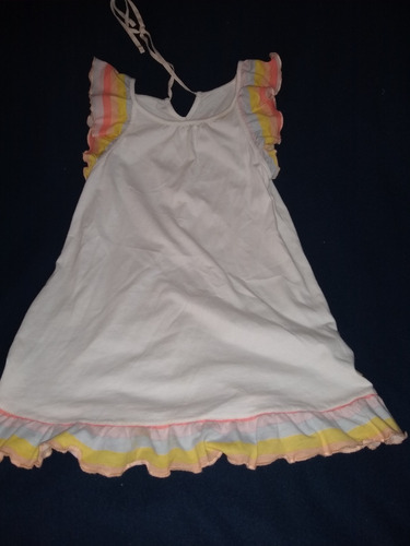 Vestido Little Akiabara  T 4-5 Impecable Use 1 Vez