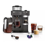 Ninja Cfn601 Espresso & Coffee Barista System, Café De Una S Color Negro 120v