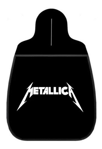 Lixeira De Carro Organizador Lixo Car Banda Rock Metallica 1