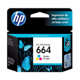 Cartuchos Originales Hp 664 Color Para 2135 3635 4535 4675