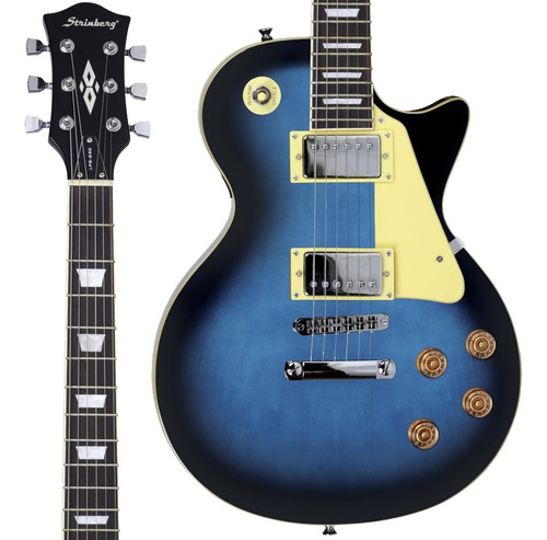 Guitarra Strinberg Les Paul Lps230 Blue Burst Bl