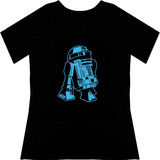 Blusa Star Wars R2-d2 Vintage Dama Tv Camiseta Urbanoz