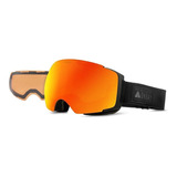 Antiparras Ski Nieve Ombak Pipeline 01/1201 Con 2 Lentes