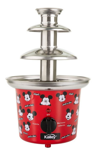 Fuente De Chocolate Kalley Mickey Mouse K-dfch Rojo