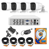 Kit Video Vigilancia 8ch 4cámaras 1080 Audio Integrado/ 1tb