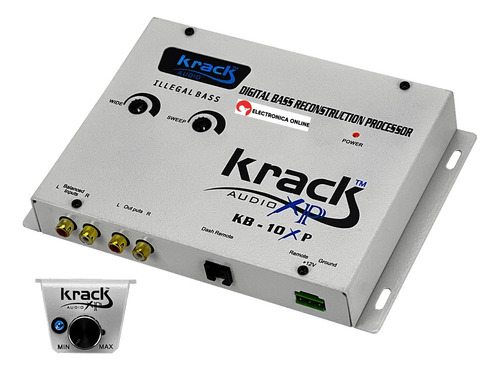 Epicentro Procesador De Bajos Krack Audio Epicenter 13.5v