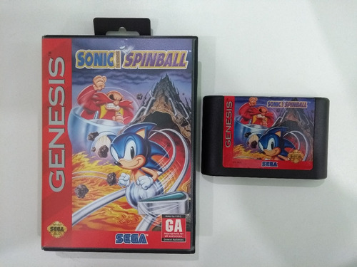 Sonic The Hedgehog Spinball Original - Mega Drive Genesis