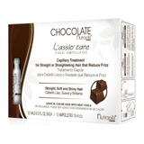 12 Ampolletas Chocolate Lassio Care Nutrapel Tratamiento