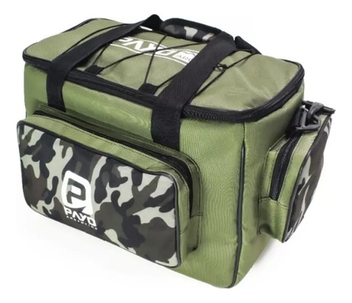 Bolso De Pesca Payo Pejerrey Camuflado Grande Profesional