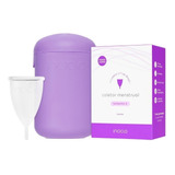 Kit Coletor Menstrual + Copo Esterilizador + Todos Tamanhos