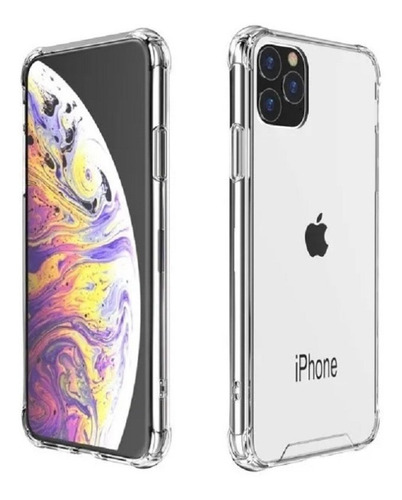 Carcasa Para iPhone 11 Pro Transparente Antigolpes 