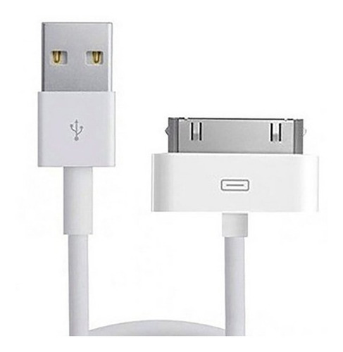 Cable Usb 30 Pines Compatible Con iPhone 4 iPod iPad 2g 3g