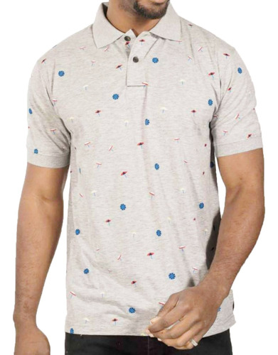 Chomba Estampada Hombre Remera Polo Importada Premium