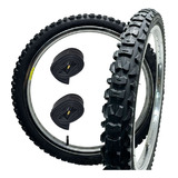 Par Llanta Y Camara 20 X 2.125 Mtb Cross Negra