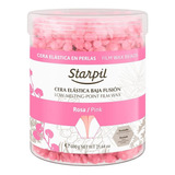 Starpil Wax - Granos De Cera Dura Rosados Para Depilación Si