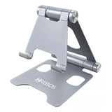 Suporte De Mesa Metal P/ Celular E Tablet Ajustável Hs-076