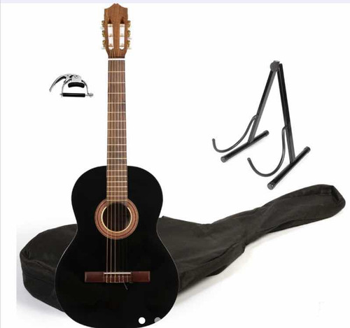 Guitarra Clasica Bohemia Ex Casa Nuñez+funda+soporte+capo