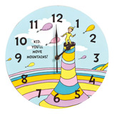 Trend Lab Dr. Seuss - Reloj De Pared Para Niños, Te