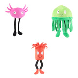 Peluche Kinitopet Para Mascotas, Salamandra, Medusa, Pulpo