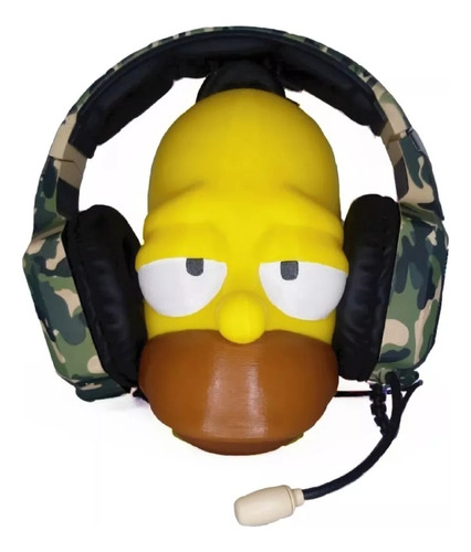 Porta Auriculares Homero Simpsons