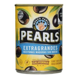 Aceitunas Negras Black Pearls Extra Grandes 6 Pzas De 170gr