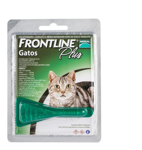 Frontline Plus Pipeta Para Gato