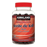Aceite De Krill Kirkland 500mg 160 Caps Omega 3 Astaxantina