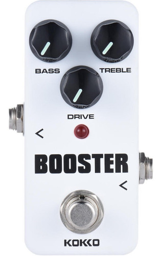 Kokko Booster Pedal Analógico Para Guitarra Eléctrica