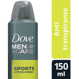 Desodorante Antitranspirante Dove Men+care Sports 150ml