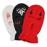 Pasamontañas De Colores Personalizados Ski Mask Belcebu Evil