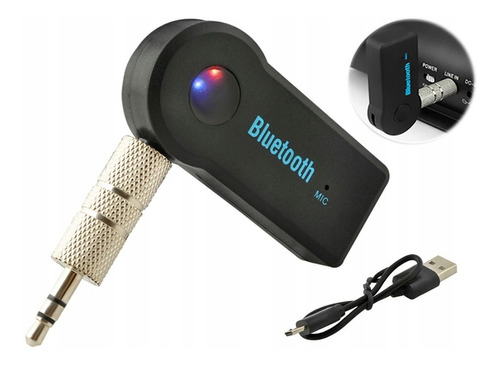 Adaptador Bluetooth Usb Com Microfone Radio Caixas De Som 