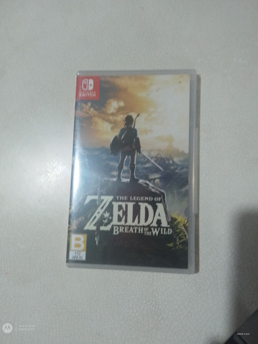 Zelda Breath Of The Wild Switch  Nuevo