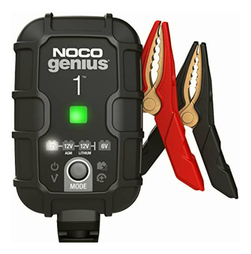 Noco Genius1 Cargador Inteligente Automático De 1a, 6v Y 12v