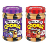 Smucker's Goober Peanut Butter Grape & Strawberry Mermelada