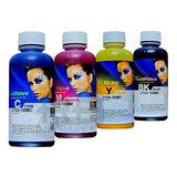 4 X 100ml Tinta Sublimatica Inktec Sublinova Dti P/ Bulk Ink