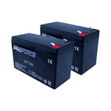 Kit 2 Bateria 7ah 12v Proforce Cerca Elétrica/alarme/nobreak