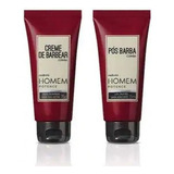 Rutina Homem Potence Barba Natura Balsamo  + Crema