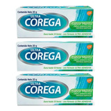 Corega Crema Adhesiva Sabor Menta Kiy X3 X20g