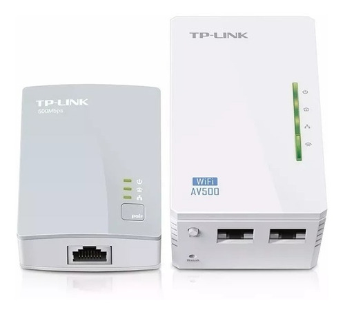 Extensor Wi-fi Power Line Tp-link Rf Tl-wpa4220 Starter Kit Color Blanco