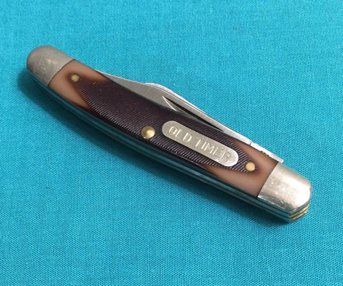 Canivete Vintage Schrade Usa Old Timer  - 108ot Junior 3 Lâminas