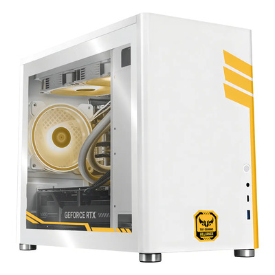 Xtreme Pc Gaming Asus Tuf Geforce Rtx 5070 Amd Ryzen 9 9900x 32gb Ddr5 Ssd 1tb Sistema Liquido Wifi White | Meses sin interés