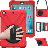 Breacn - Funda Para iPad Mini 2 Y 3 Rojo