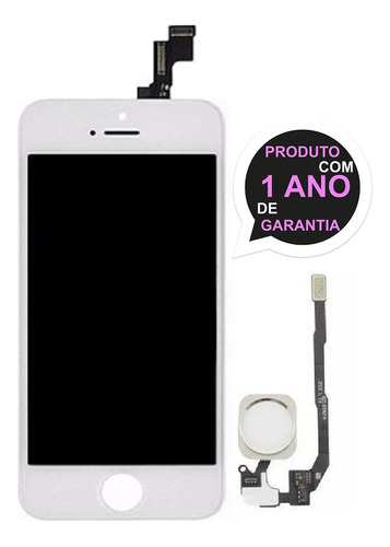 Tela Frontal + Botão Home Para iPhone 5se A1723 A1662 A1724