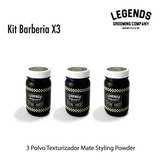 Polvo Texturizador Mate X3 Styling Powder Legends Barberia