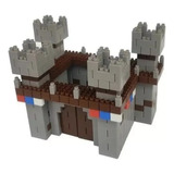 Castillo Encastre Ladrillos Medieval Minecraf 375pzs 
