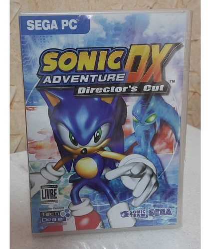 Sonic Adventure Dx Pc Cd-rom Novo Original - Pc