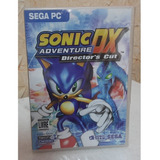 Sonic Adventure Dx Pc Cd-rom Novo Original - Pc