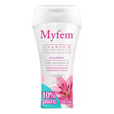 Shampoo De Higiene Íntima Myfem 200ml Hipoalergénico
