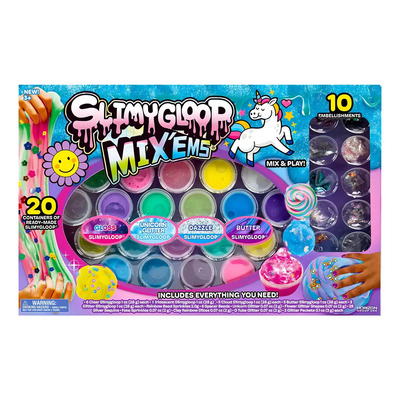 Kit Para Hacer Slime 20pzs Para Niñas Manualidades Unicornio | Envío gratis